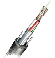 COVLINE ARMORED 8 волокон (2*4) SM G652D, 0.8mm, steel wire OD9.6mm, PE, 2.7kH COVLINE ARMORED 8 волокон (2*4) SM G652D, 0.8mm, steel wire OD9.6mm, PE, 2.7kH