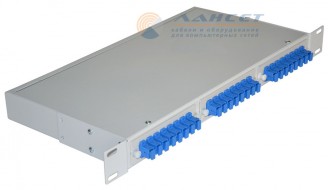 Кросс NTSS распределительный укомплектованный 1U 19" 24-SC/UPC Кросс NTSS распределительный укомплектованный 1U 19" 24-SC/UPC